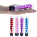 vibrador con funda transparente