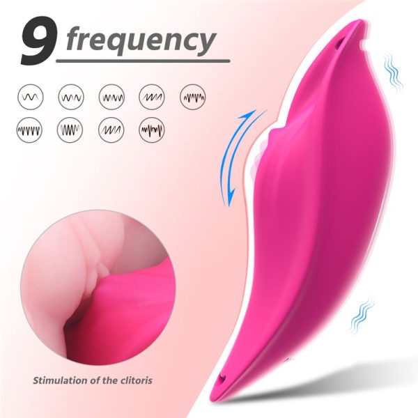 Tanga Vibradora Recargable, con control remoto - Petal - Imagen 4