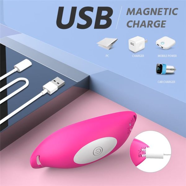 Tanga Vibradora Recargable, con control remoto - Petal - Imagen 6